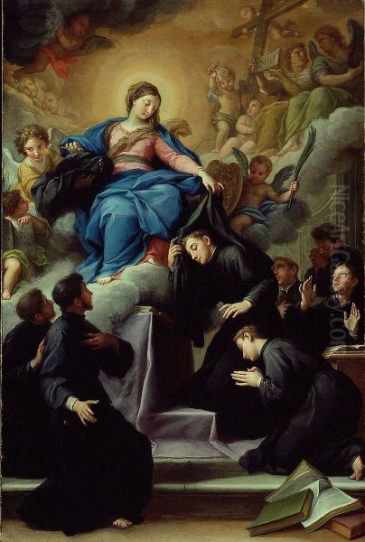 The Madonna with the Seven Founders of the Servite Order - view 1