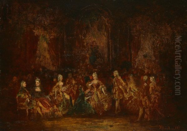 Persons in Louis XV Costumes - view 1