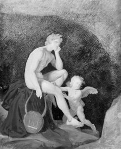 Orpheus Ascending from Tartarus by Constantin Hansen