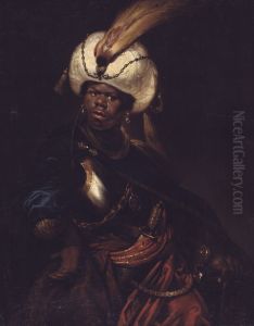 A Man Wearing a Turban and Armour
