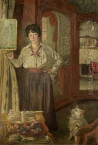 Portrait of Madame Guerin by Jean-Edouard Vuillard