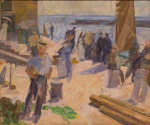 The Mail Boat Arriving. Christianso