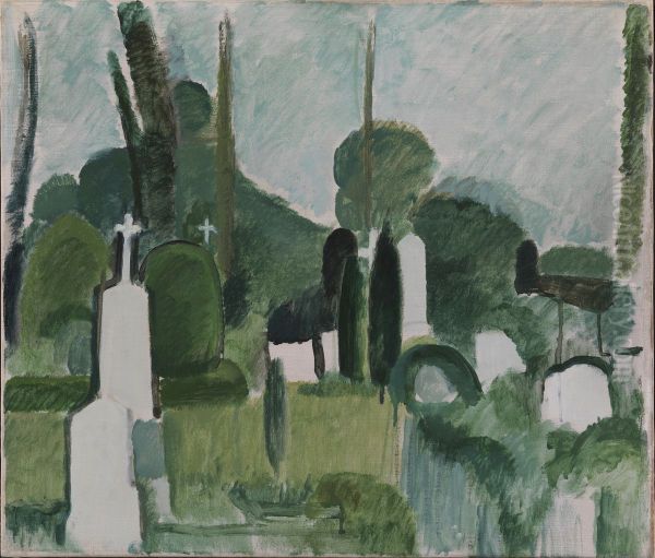 The Churchyard in Svanninge - view 1