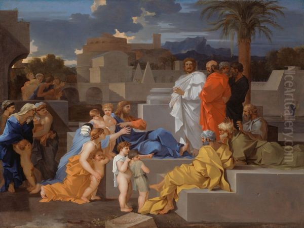 Christ Receiving the Children - view 1