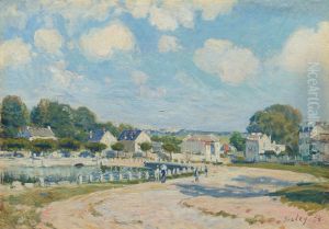 Watering Place at Marly by Alfred Sisley