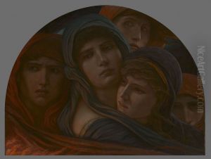 A Glimpse into Hell, or Fear by Elihu Vedder