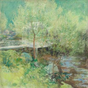 The White Bridge by John Henry Twachtman