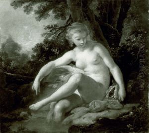 Bathing Nymph by Francois Boucher