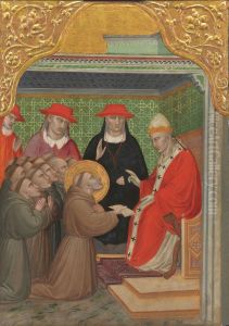 Saint Francis before the Pope (The Approva of the Franciscan Rule)