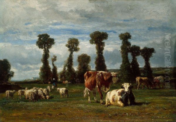 Pasture in Normandy - view 1