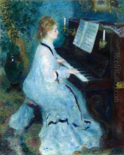 Woman at the Piano - view 1