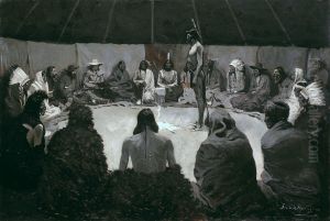 I Will Tell the White Man by Frederic Remington