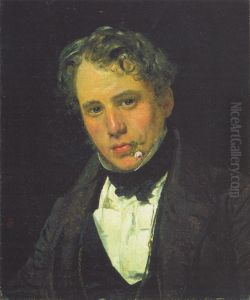 Portraet af Wilhelm Marstrand.