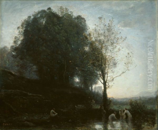 Bathing Nymphs and Child - view 1