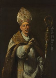 Portrait of St. Gerardo Sagredo, Bishop of Csanad