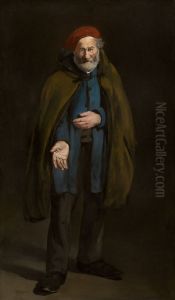 Beggar with a Duffle Coat (Philosopher) by Edouard Manet