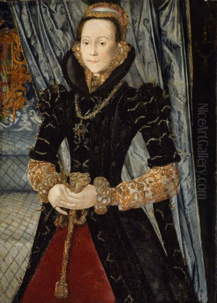Portrait of a Lady of the Wentworth Family (Probably Jane Cheyne) - view 1