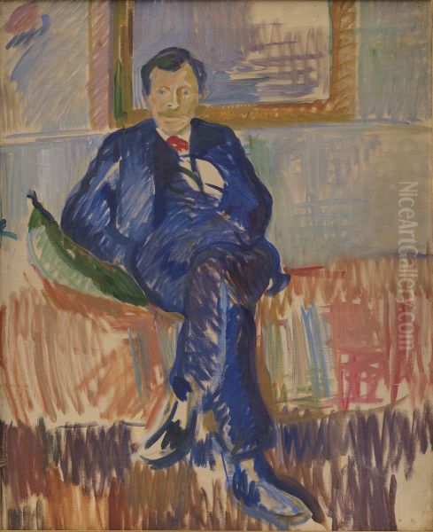 Portrait of the Painter Karl Schou - view 1
