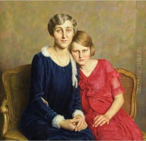 Mrs. John L. Kemmerer And Marion by Ercole Cartotto
