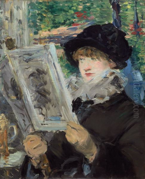 Woman Reading - view 1