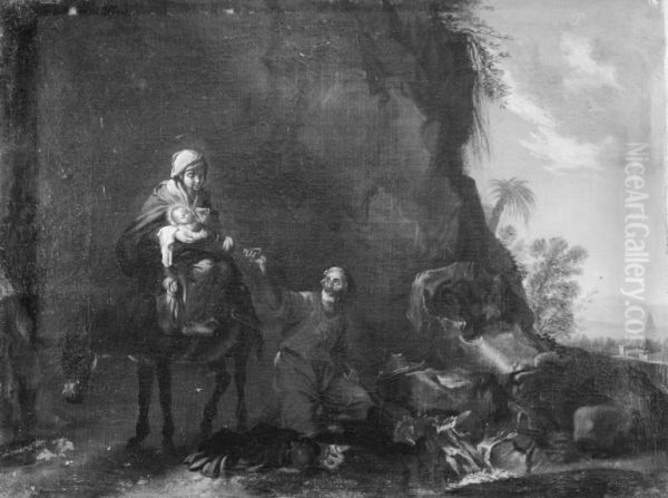 The Flight into Egypt - view 1