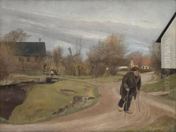 Springtime in Hals, Jutland - view 1
