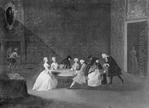 Card Players by Pietro Longhi