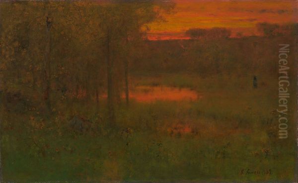 Landscape, Sunset - view 1