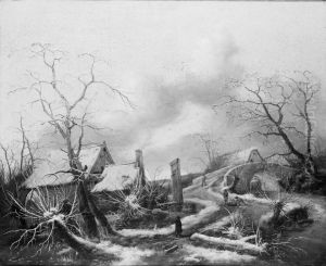 Winter Scenery by Jan Wijnants