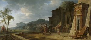 Alexander at the Tomb of Cyrus the Great by Pierre-Henri de Valenciennes