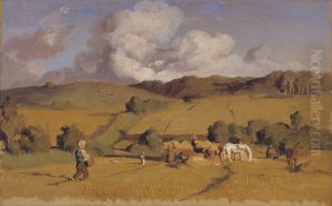 Landscape near Holmstrup, Zealand by Lorenz Frolich