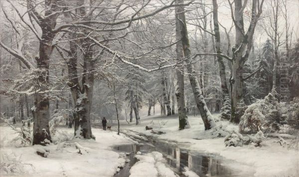Thaw in a Beech Forest - view 1