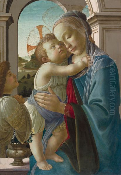 Virgin and Child with an Angel - view 1