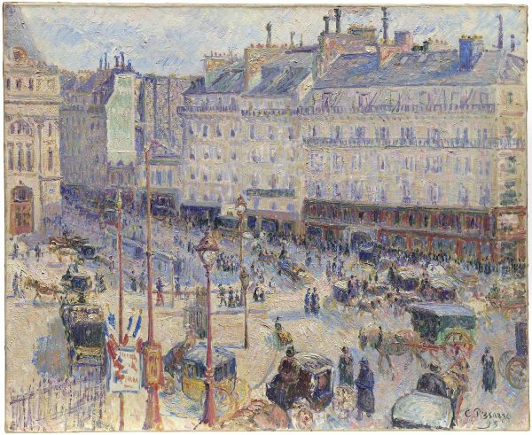 The Place du Havre, Paris - view 1