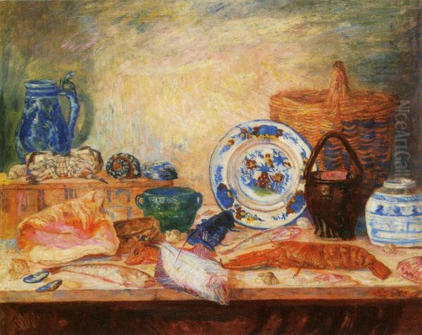 Still Life with Fish and Shells - view 1