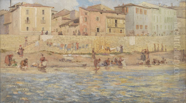 The River Liri. Italy - view 1