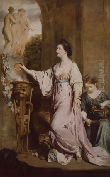 Lady Sarah Bunbury Sacrificing to the Graces - view 1