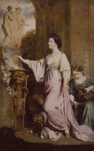 Lady Sarah Bunbury Sacrificing to the Graces