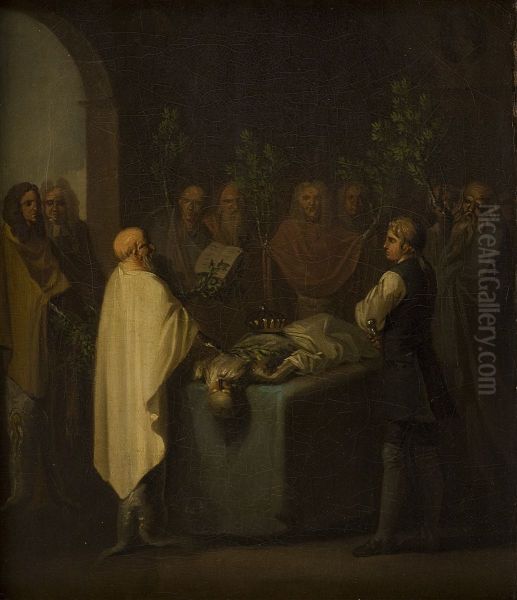 Niels Klim Attends the Sentencing of the Deceased Potuan Prince. - view 1