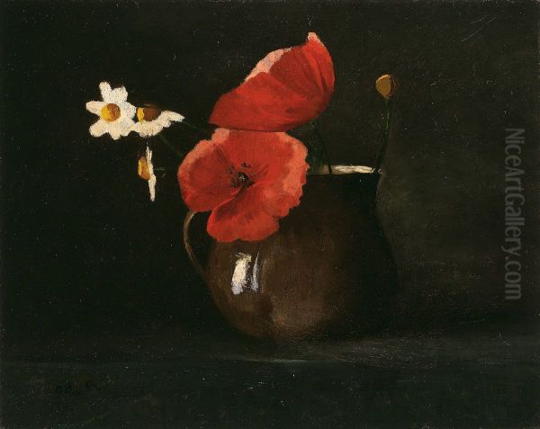Poppies and Daisies - view 1