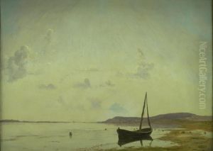 A Stretch of Coast near Frederiksund. Sketch by Vilhelm Kyhn