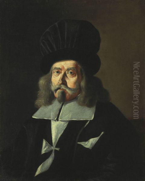 Portrait of a Grand Master of the Knights of Malta, Martin de Redin - view 1