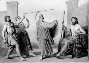 The Birth of Pallas Athene by Constantin Hansen