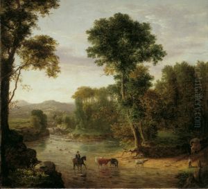 Crossing the Ford by George Inness