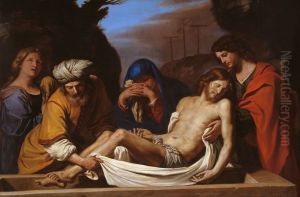 The Entombment by Giovanni Francesco Barbieri