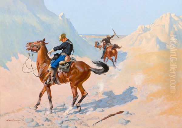 The Advance-Guard, or The Military Sacrifice (The Ambush) - view 1
