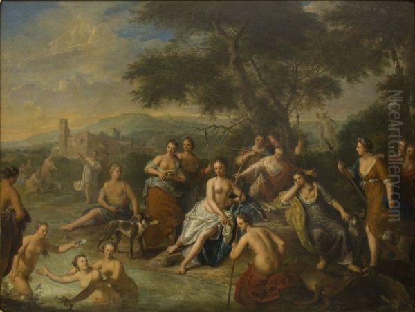 Diana and her Nymphs - view 1