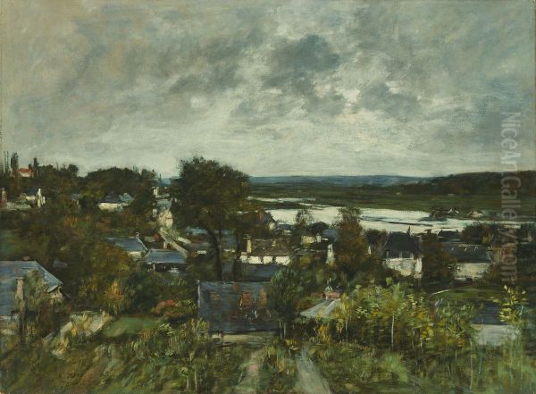 La Touques near Deauville - view 1
