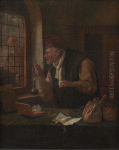 The Miser by Jan Steen