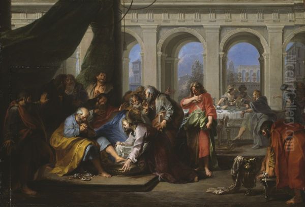Christ Washing the Feet of His Disciples - view 1